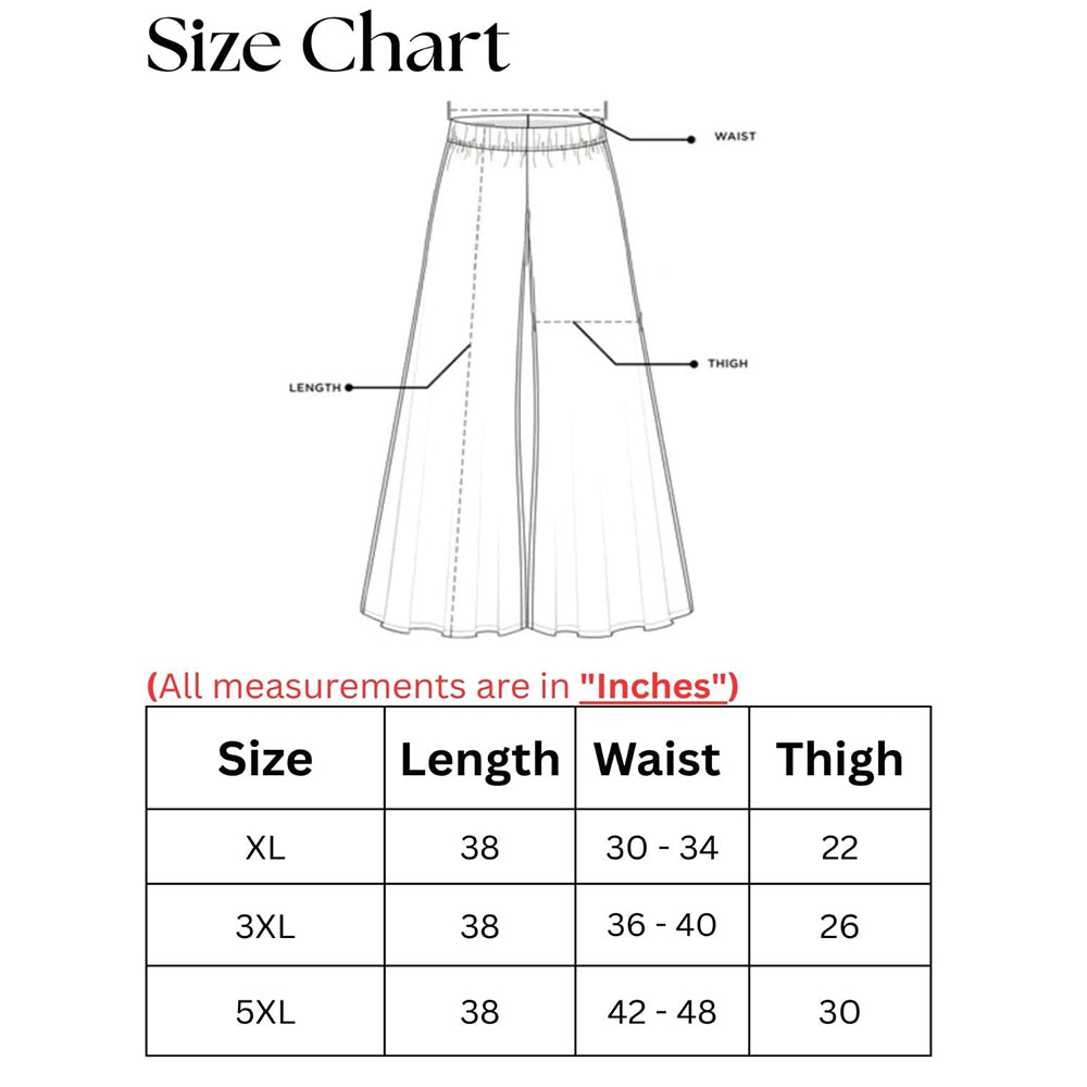 Flared Rayon Palazzo