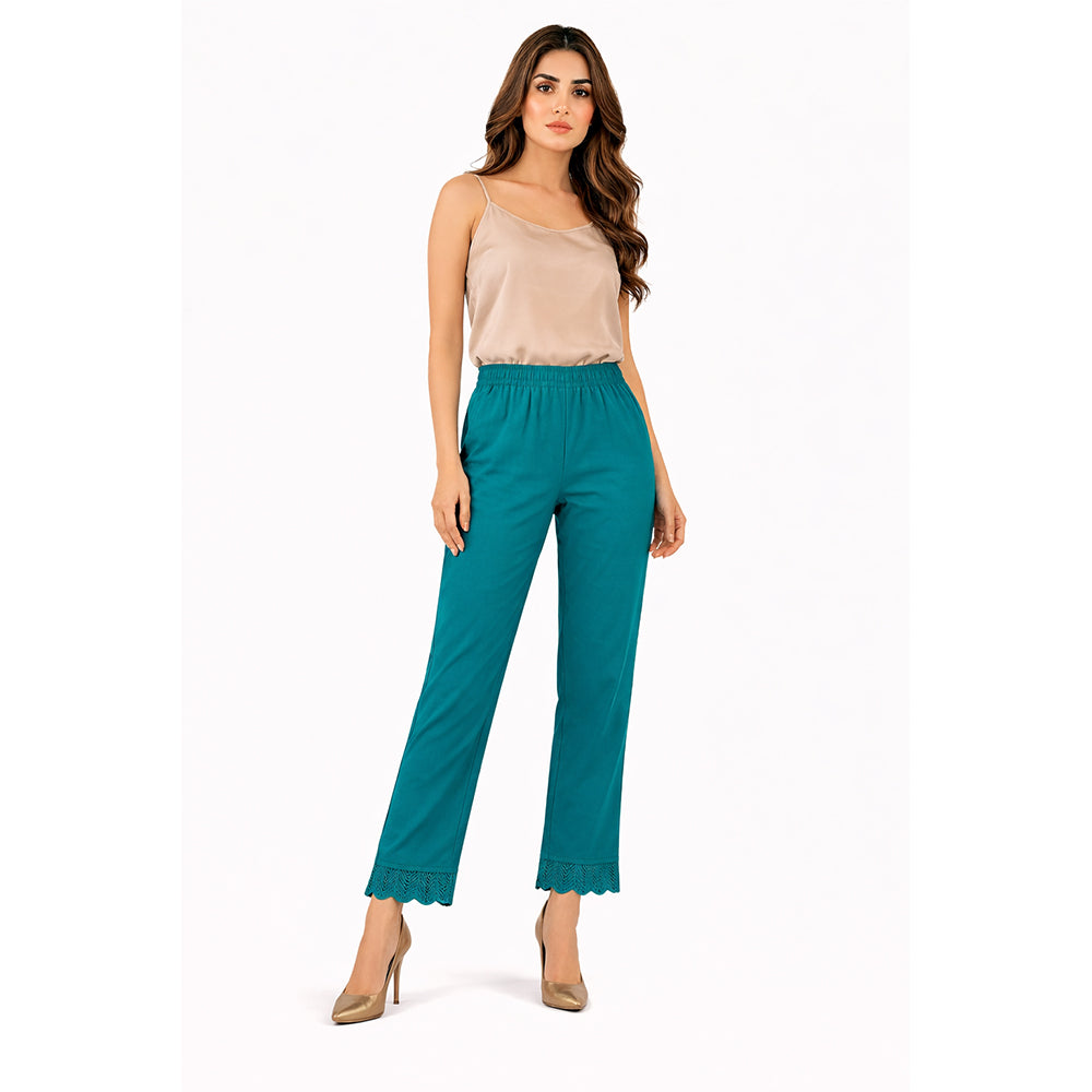 Women's Bottom Lace Pants rama-blue