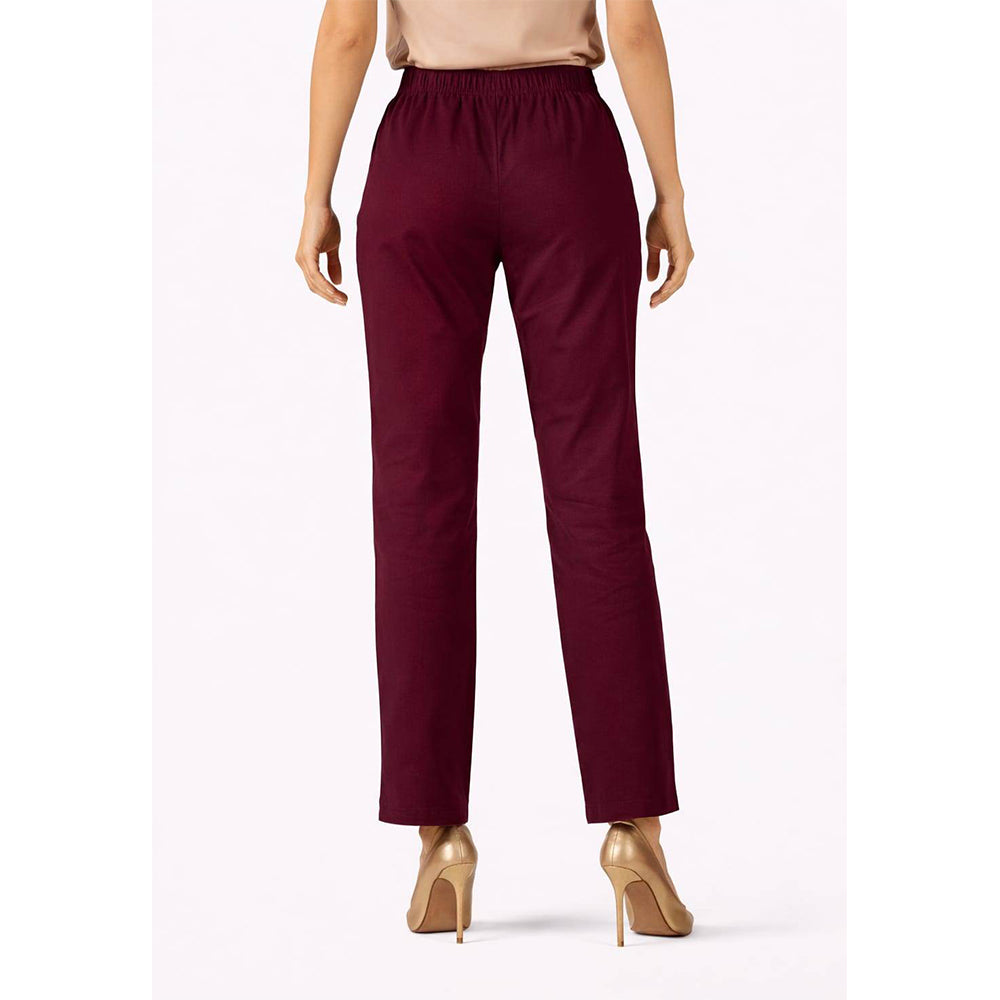 Women's Bottom Lace Pants wine