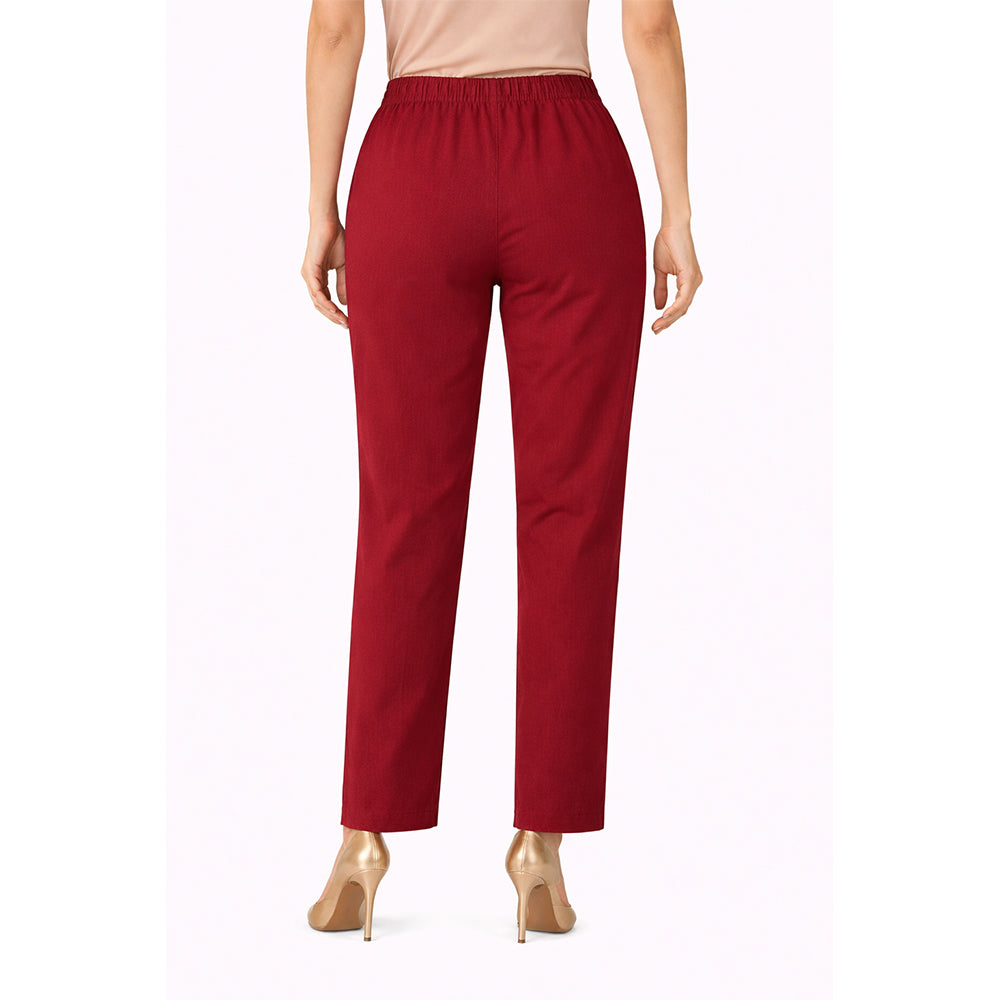Women's Bottom Lace Pants maroon