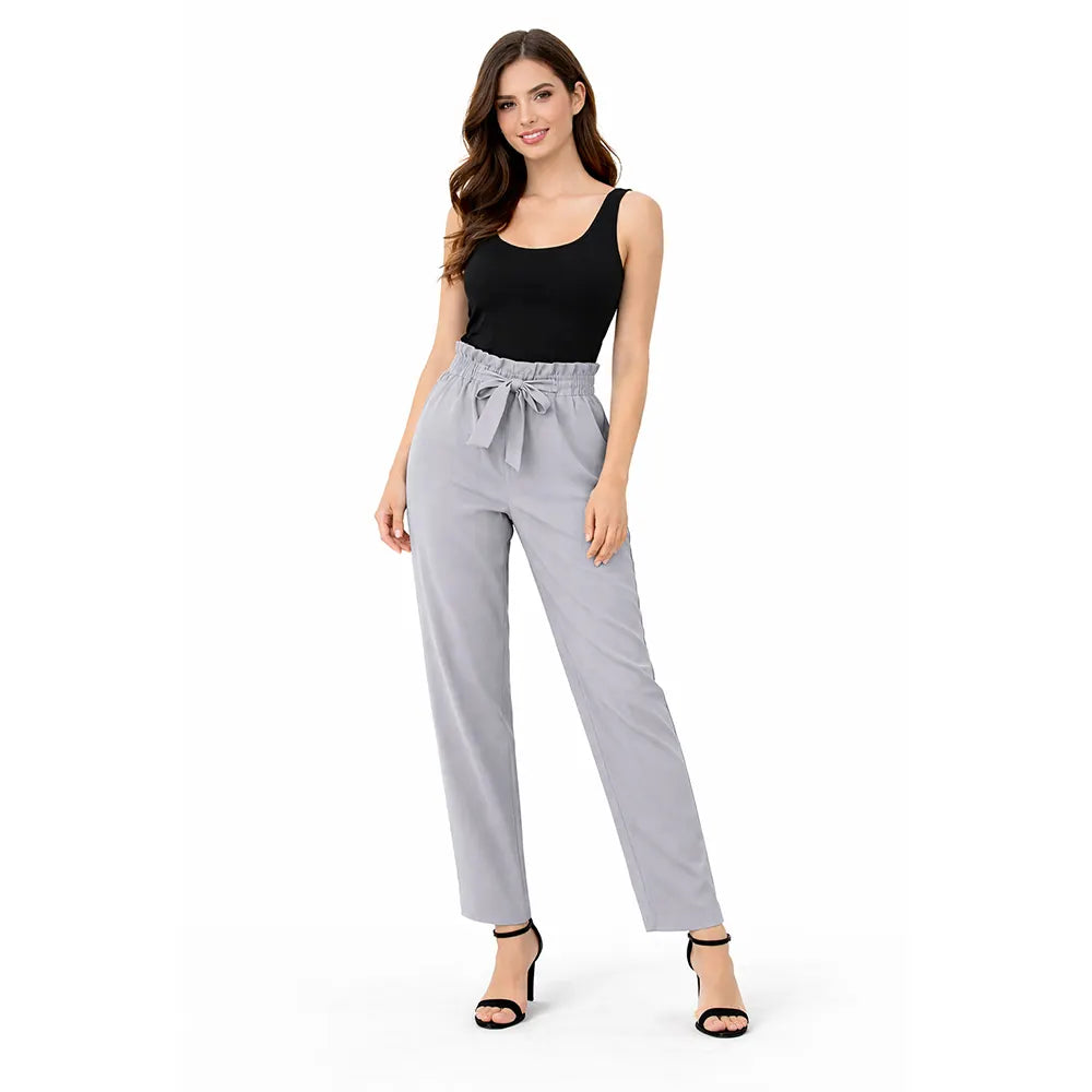 Knot Pants | Grey