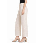 Women Chikan Kari Palazzo cream