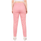 Straight Fit Pants for Women baby-pink