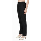 Straight Fit Pants for Women black