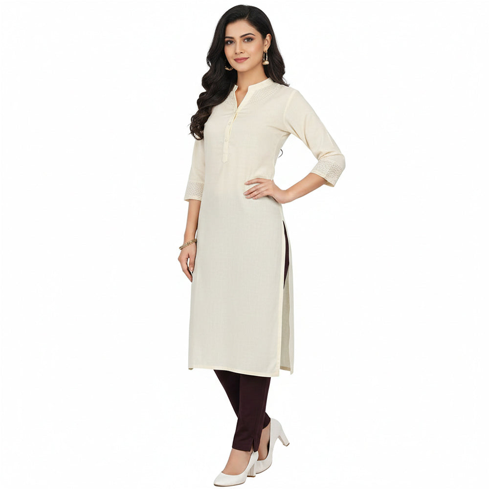 Straight Fit Pants for Women coffee