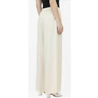Women's Plain Rayon Palazzo cream