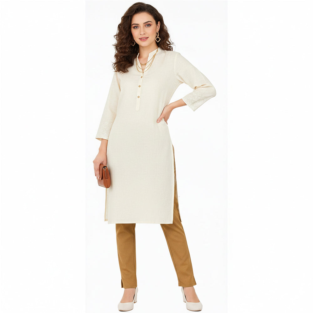 Straight Fit Pants for Women dark-skin