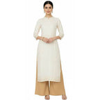 Women's Plain Rayon Palazzo dark-skin
