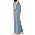 Women's Plain Rayon Palazzo grey