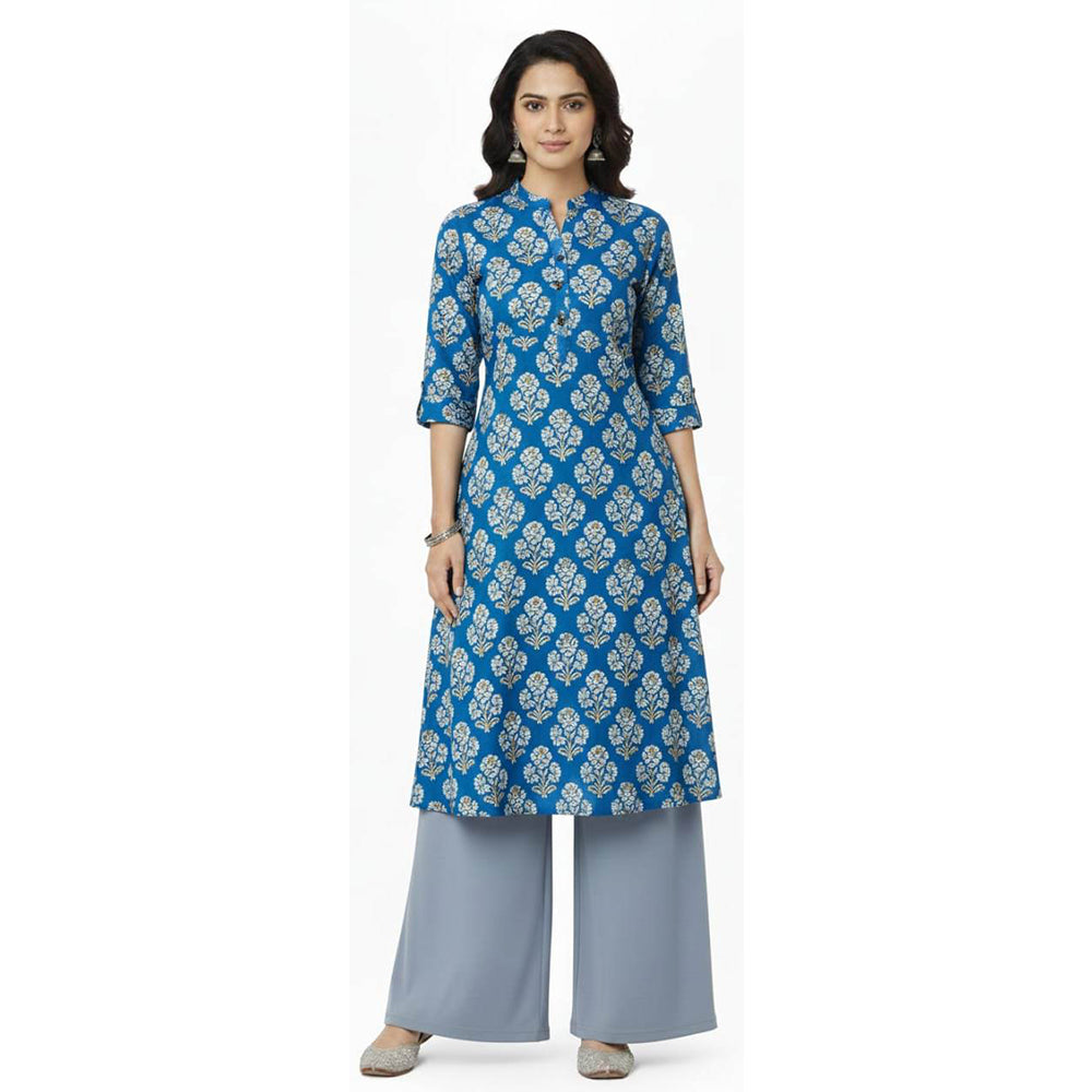 Women's Plain Rayon Palazzo grey