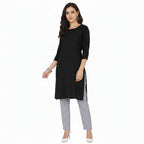 Straight Fit Pants for Women light-grey