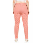 Straight Fit Pants for Women light-peach