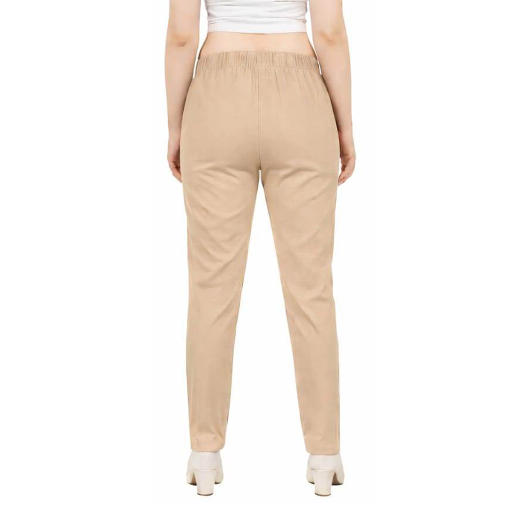 Straight Fit Pants for Women light-skin