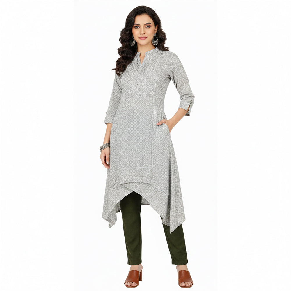 Straight Fit Pants for Women mehendi