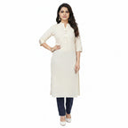Straight Fit Pants for Women navy-blue