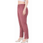 Straight Fit Pants for Women onion