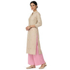 Women's Plain Rayon Palazzo pink