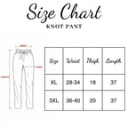 Knot Pants | Grey