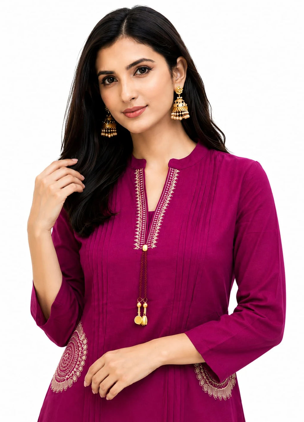 Royal Pink Designer Tunic