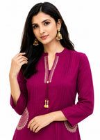 Royal Pink Designer Tunic