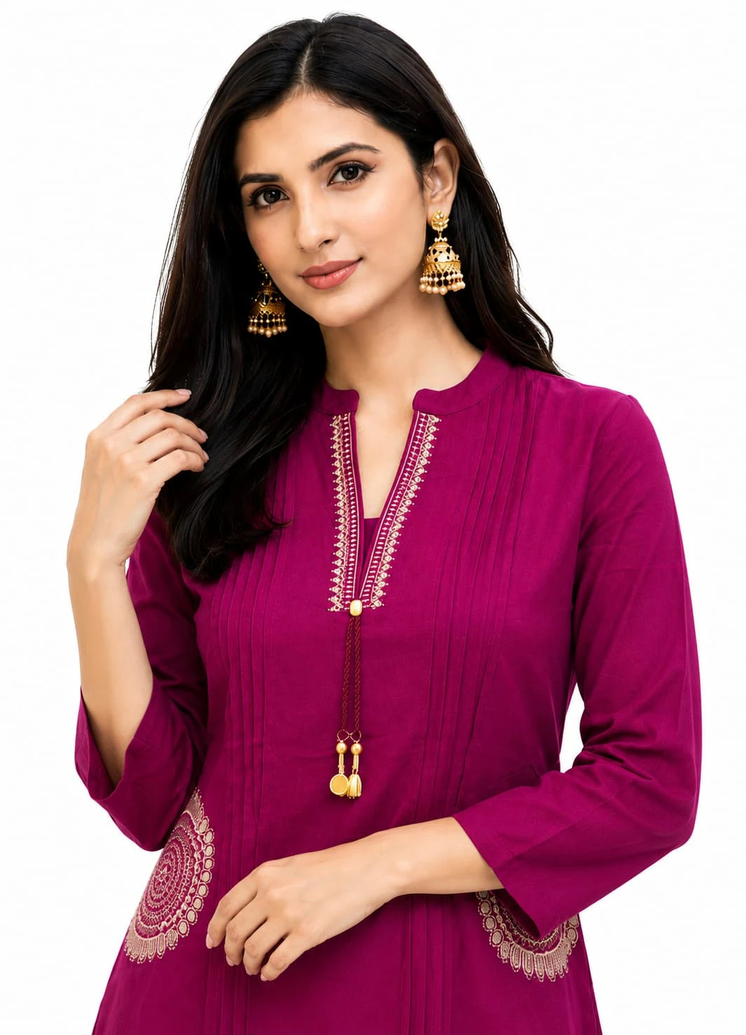 Royal Pink Designer Tunic