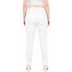 Straight Fit Pants for Women white