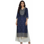 Women's Plain Rayon Palazzo white