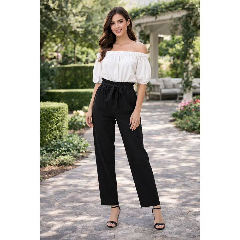 Knot Pants | Black