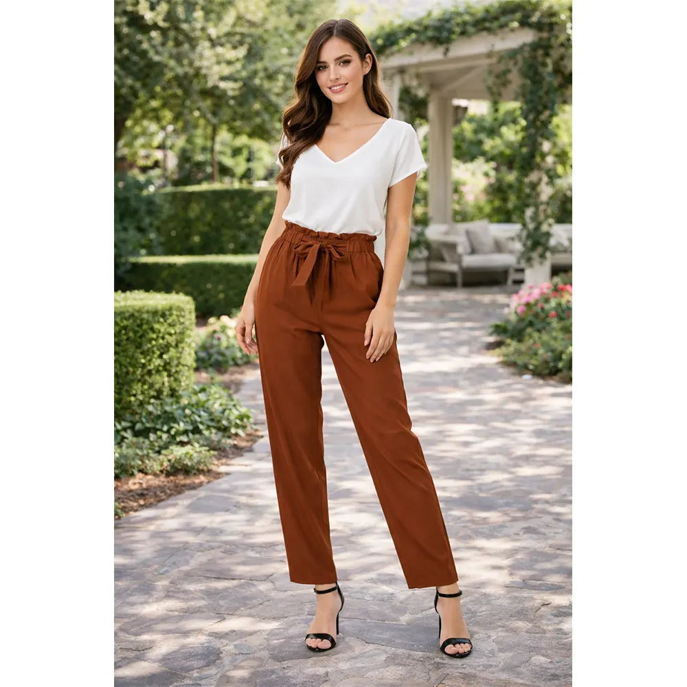 Knot Pants | Rust