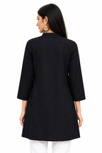Royal Black Designer Tunic