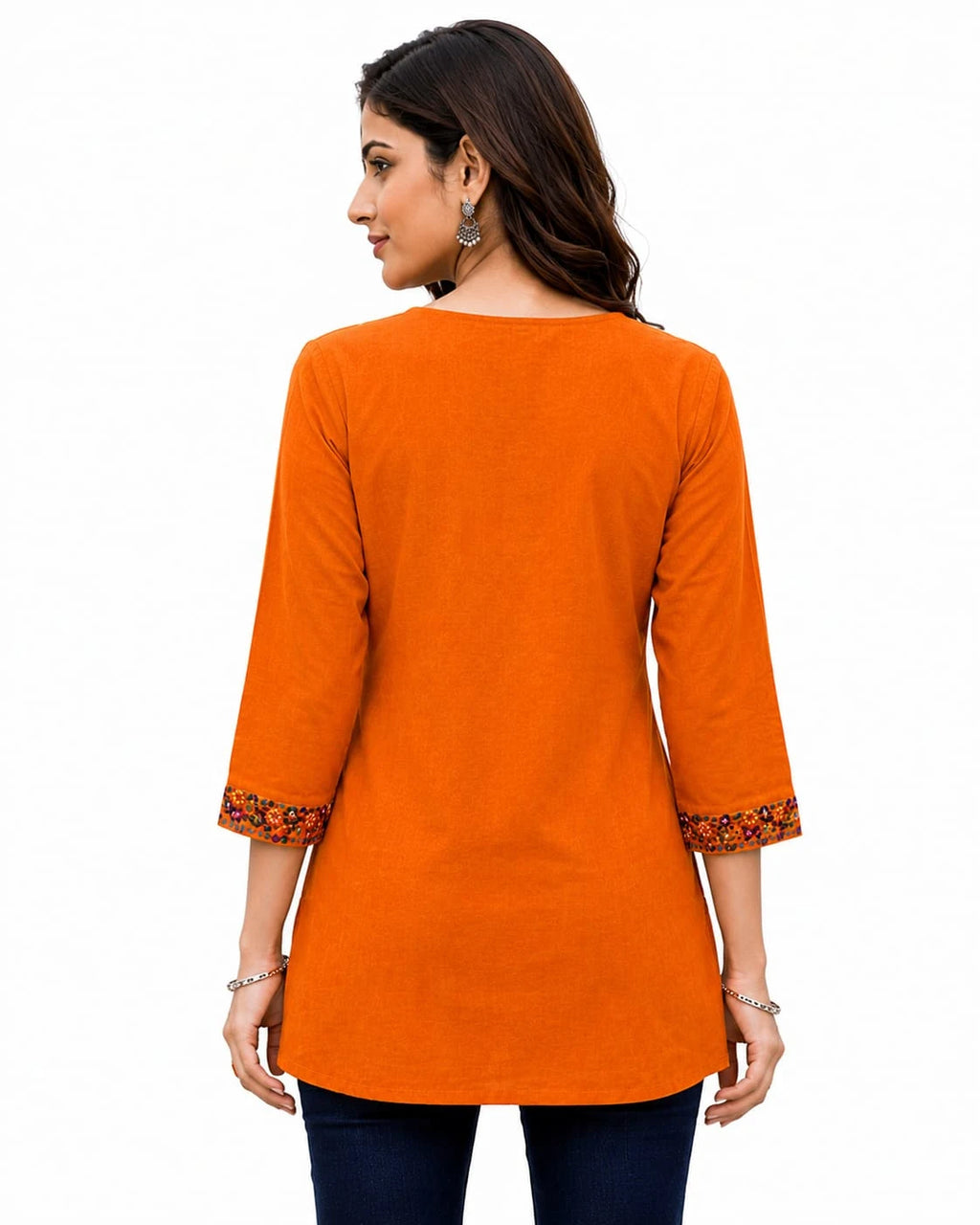 Designer Orange Tunic